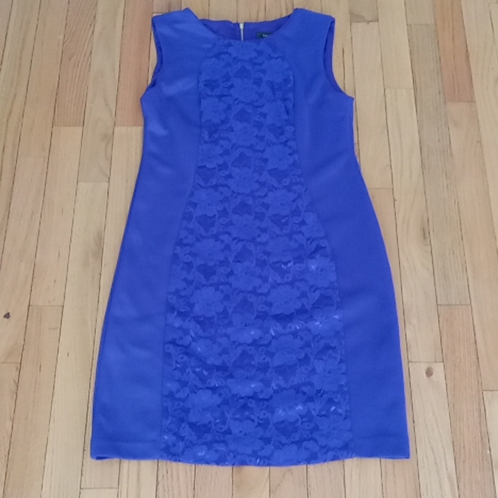 Vintage lace royal purple dress